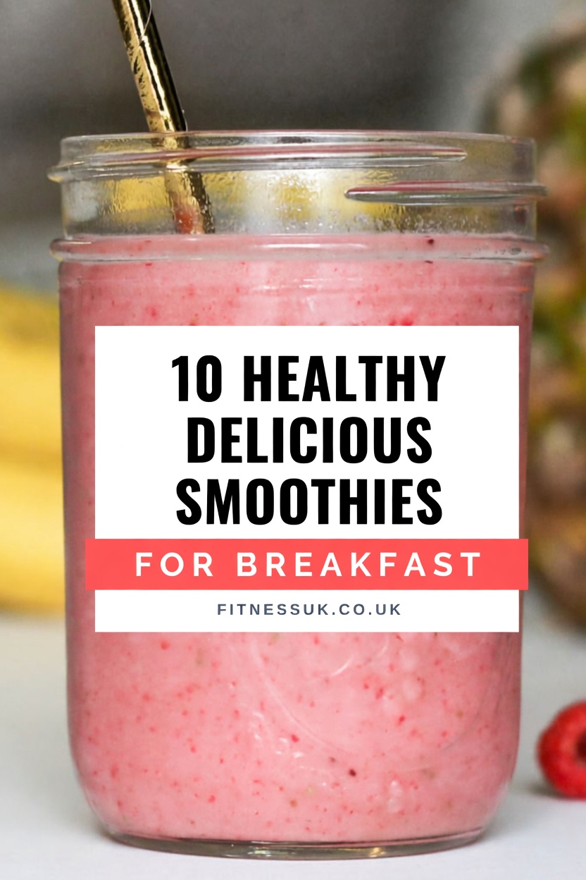 10 Easy Healthy Smoothie Recipes for Quick Snack or Breakfast