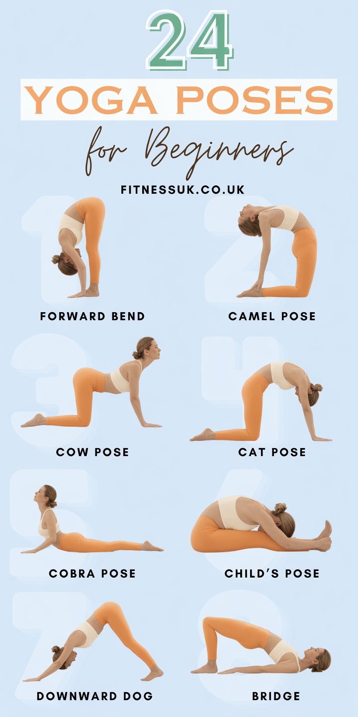 24 Easy Yoga Poses for Beginners