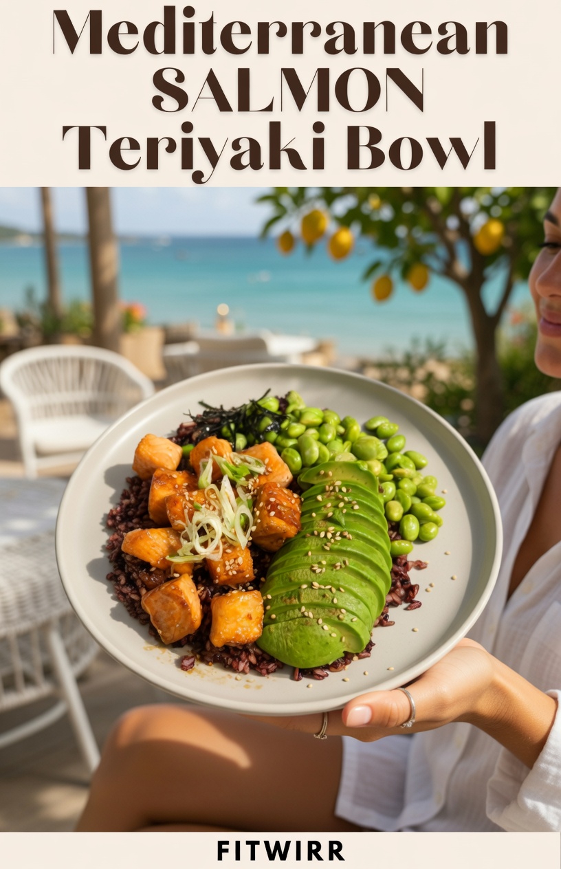Salmon Teriyaki Bowl: Mediterranean Bowl With Salmon Recipe