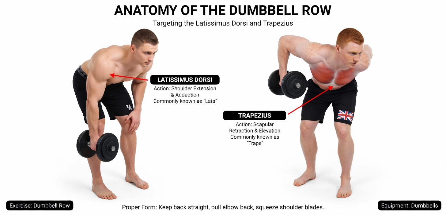 Bulletproof Your Back and Improve Your Posture With These Six Dumbbell Exercises, Says a Top Trainer
