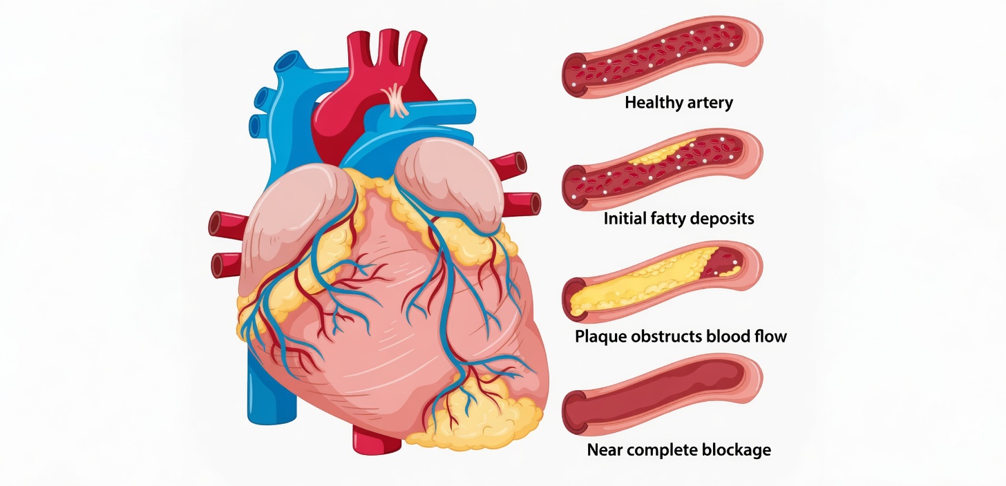 5 Foods That Are The Causes of Clogged Arteries And Lead to Heart Disease