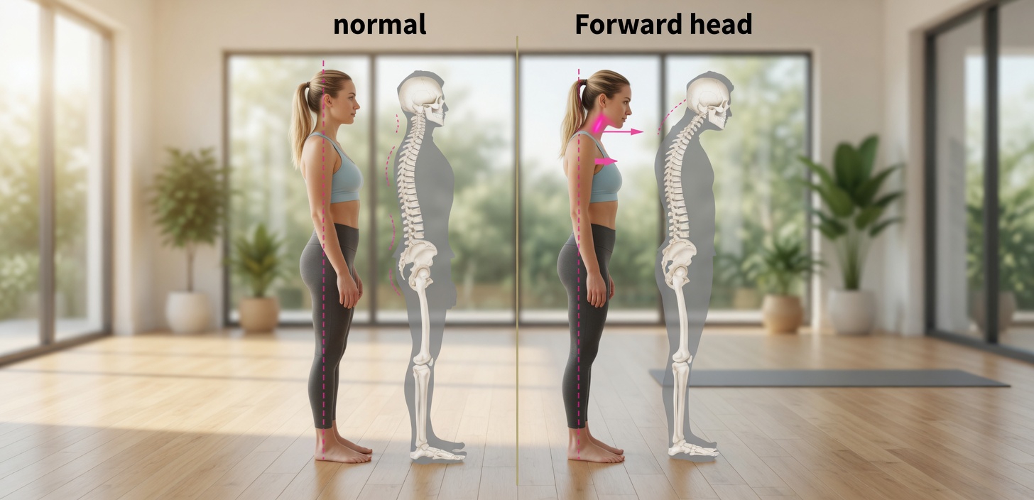 Combat Rounded Shoulders and Sit Straighter With These Simple Stretches