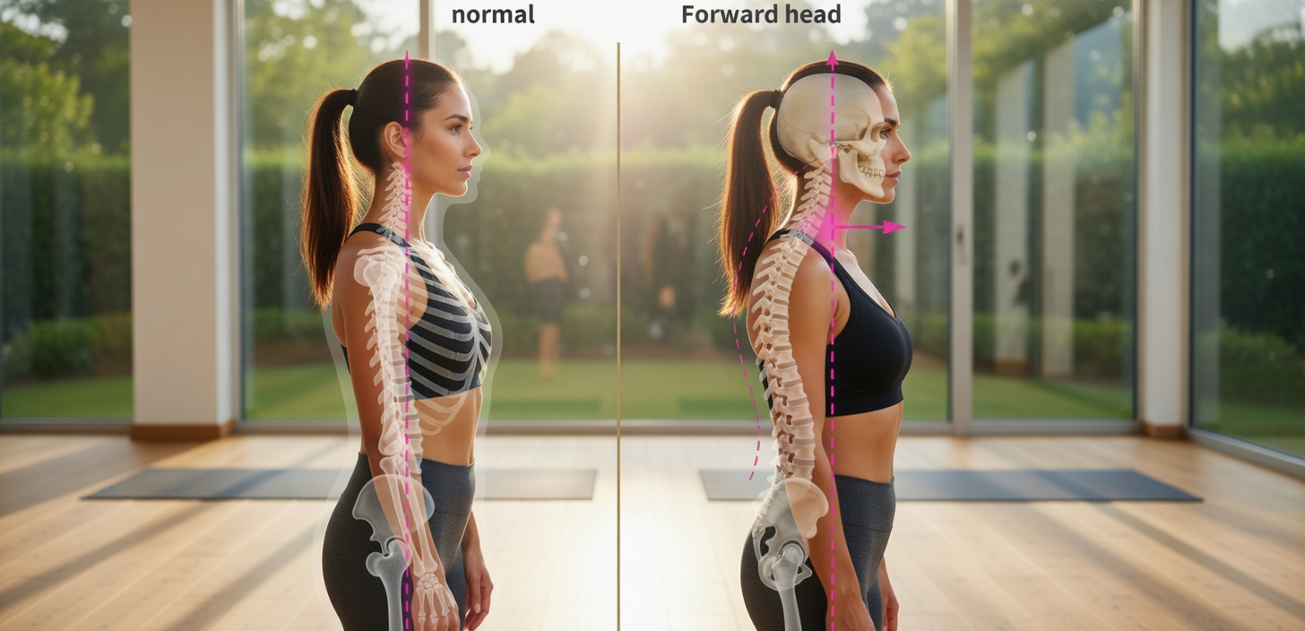 Combat Rounded Shoulders and Sit Straighter With These Simple Stretches