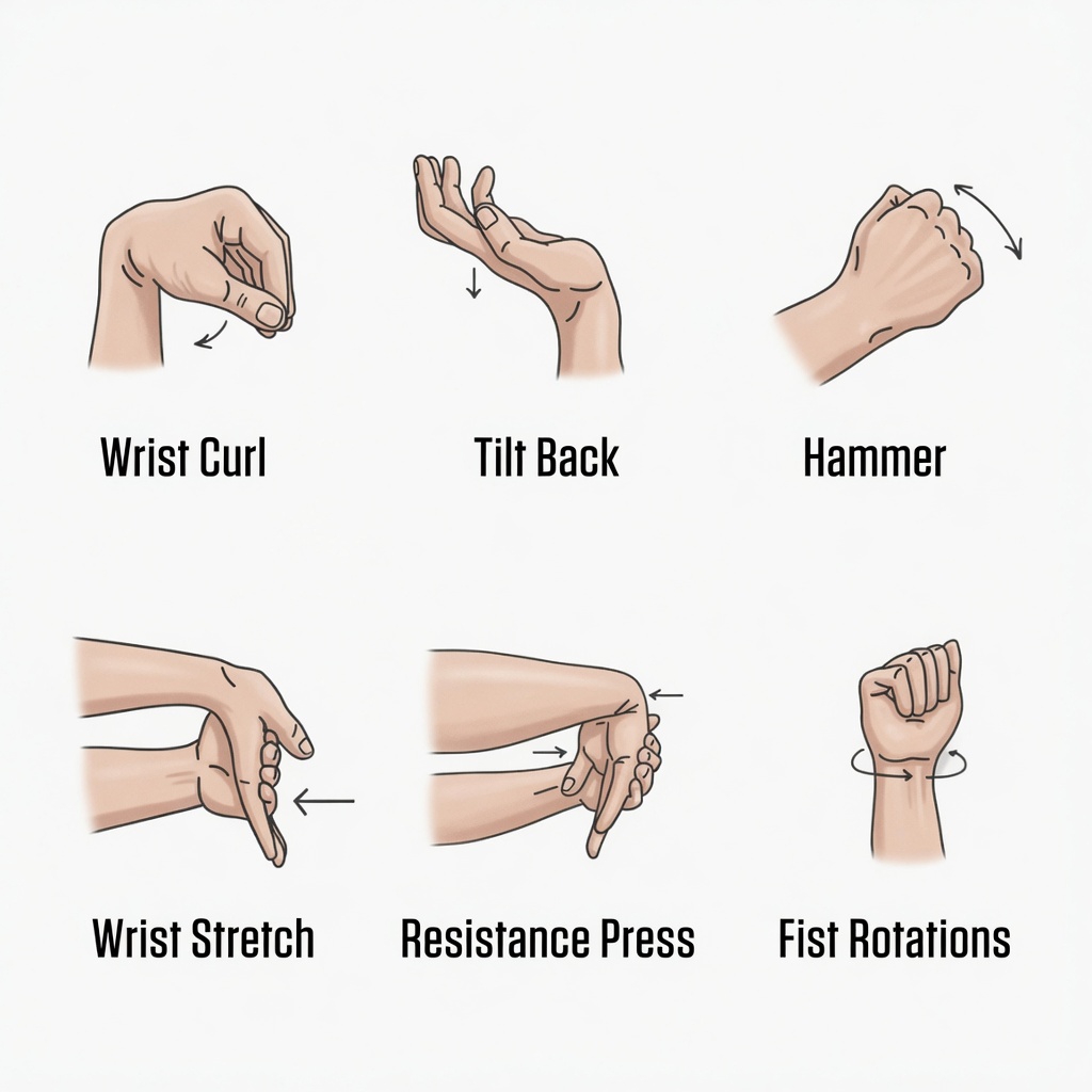 5+ Wrist Pain Exercises To Relieve Pain and Prevent Injury