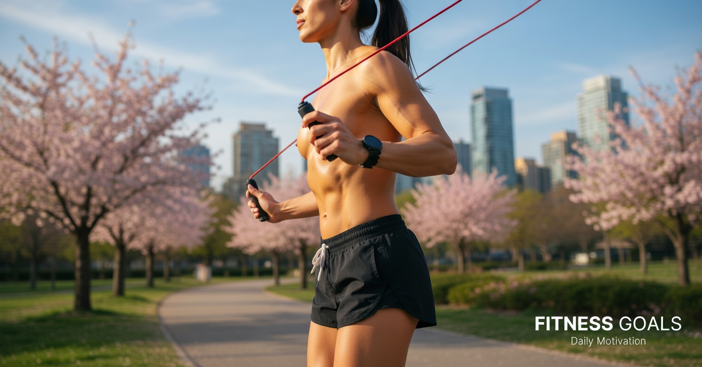 Get Rid of Belly Fat Fast With This 10-Minute Jump Rope Workout
