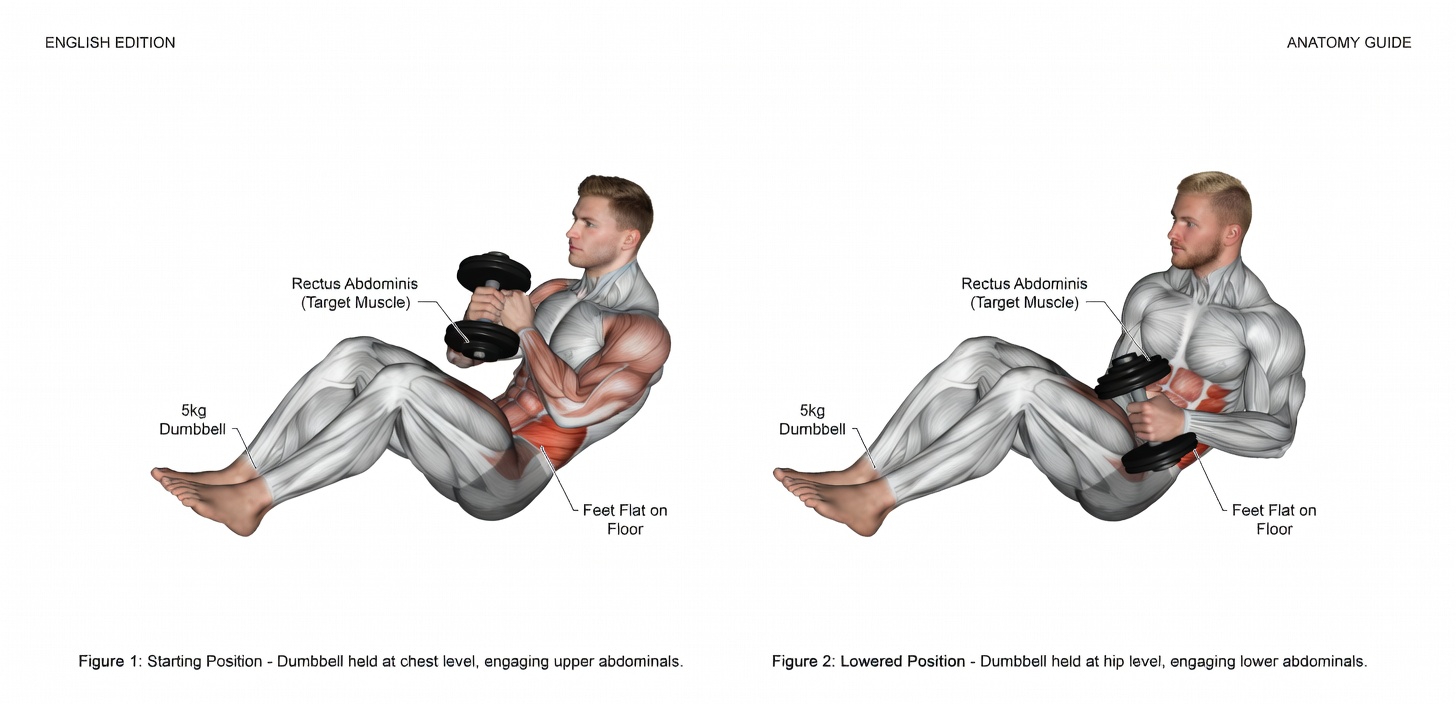 These 5 Dumbbell Exercises Will Work Every Muscle in The Body