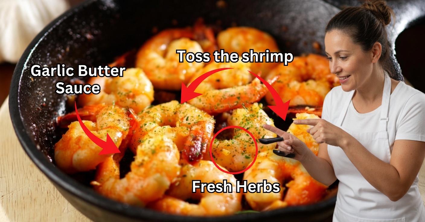 This Savory Lemon Garlic Shrimp Simmered in Butter Sauce Is the Most Satisfying Dish Ever