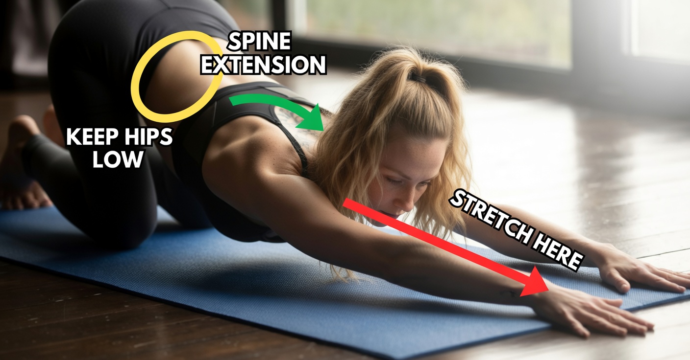The Thread the Needle Pose Is the Only Stretch You Need to Relieve Tightness in Your Entire Upper Body