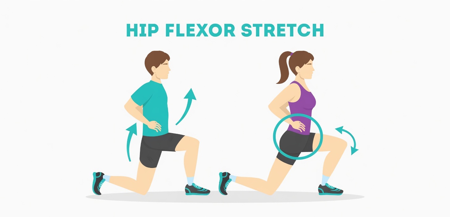 This Simple Stretch Will Loosen The Tight Hips and Prevent Back Pain