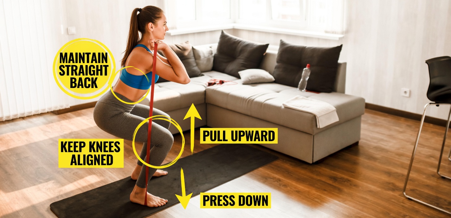 This 4-Move Resistance Band Workout Builds Full-body Strength in Just a Month