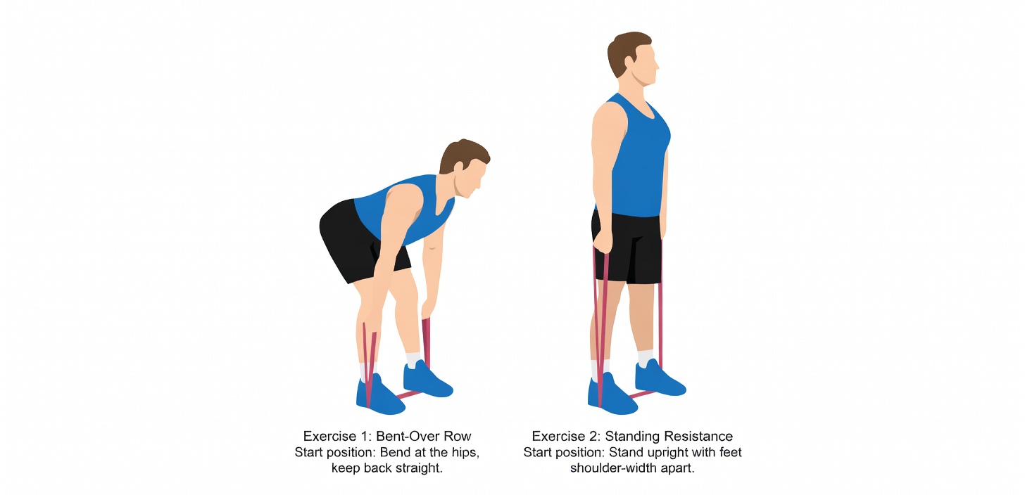 This 4-Move Resistance Band Workout Builds Full-body Strength in Just a Month