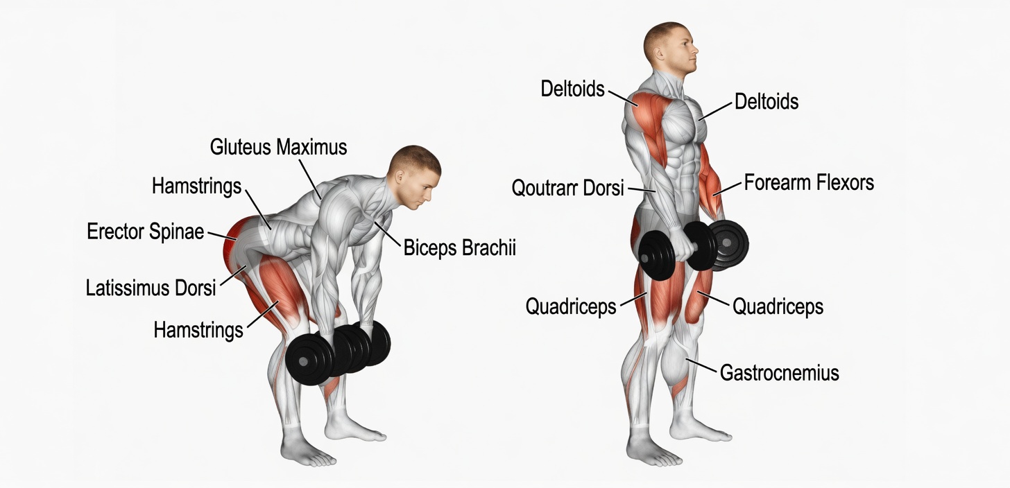 The Only 3 Dumbbell Exercises You’ll Ever Need for a Full-Body Workout