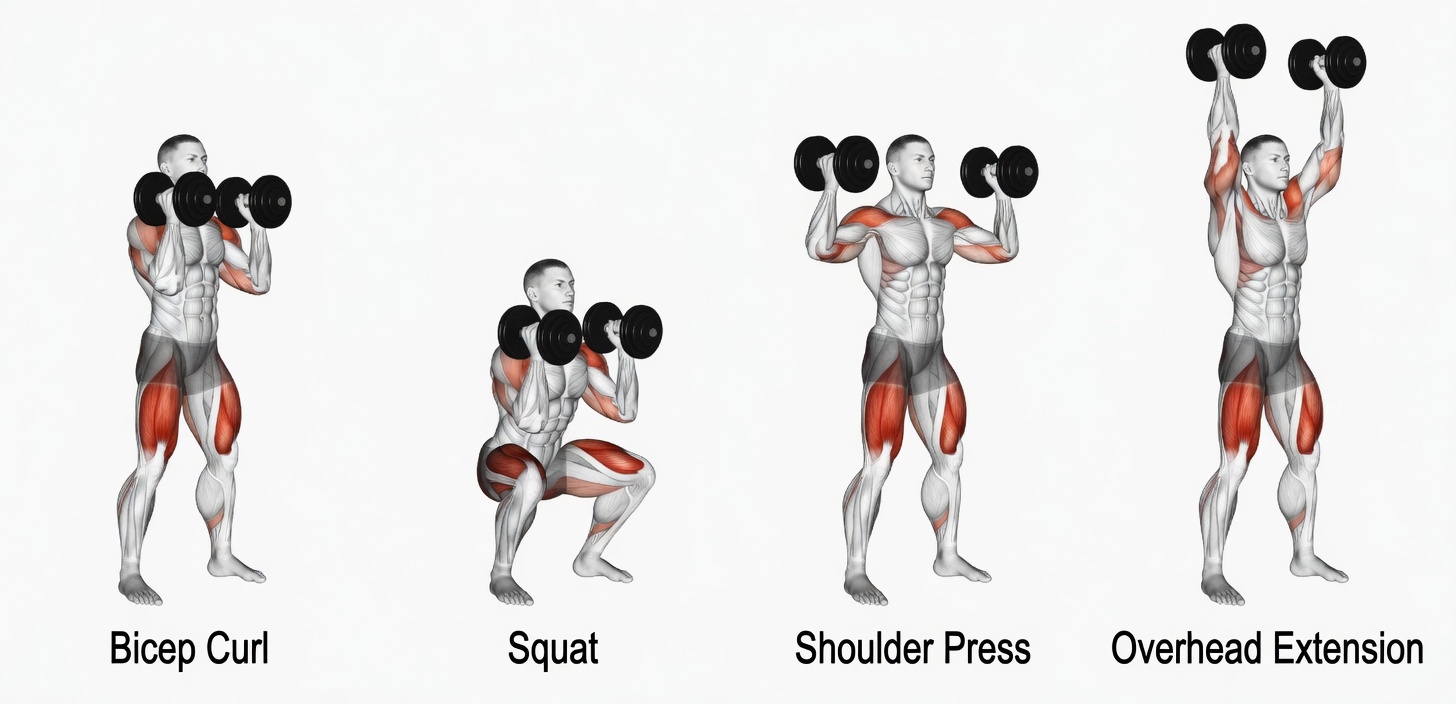 The Only 5 Exercises Men Need to Get Lean