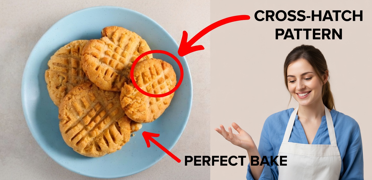 You Only Need 3 Ingredients To Make These Crunchy, Dairy-free Peanut Butter Cookies