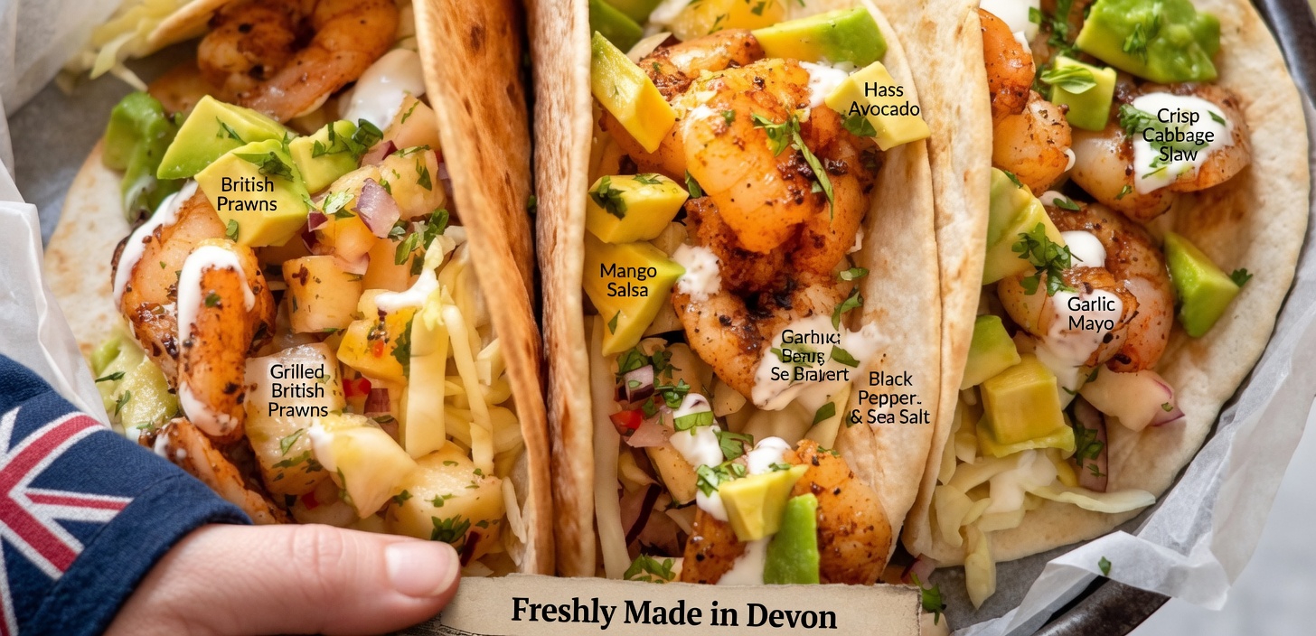 This Shrimp Tacos Recipe With Creamy Sauce Will Forever Change Your Taco Night