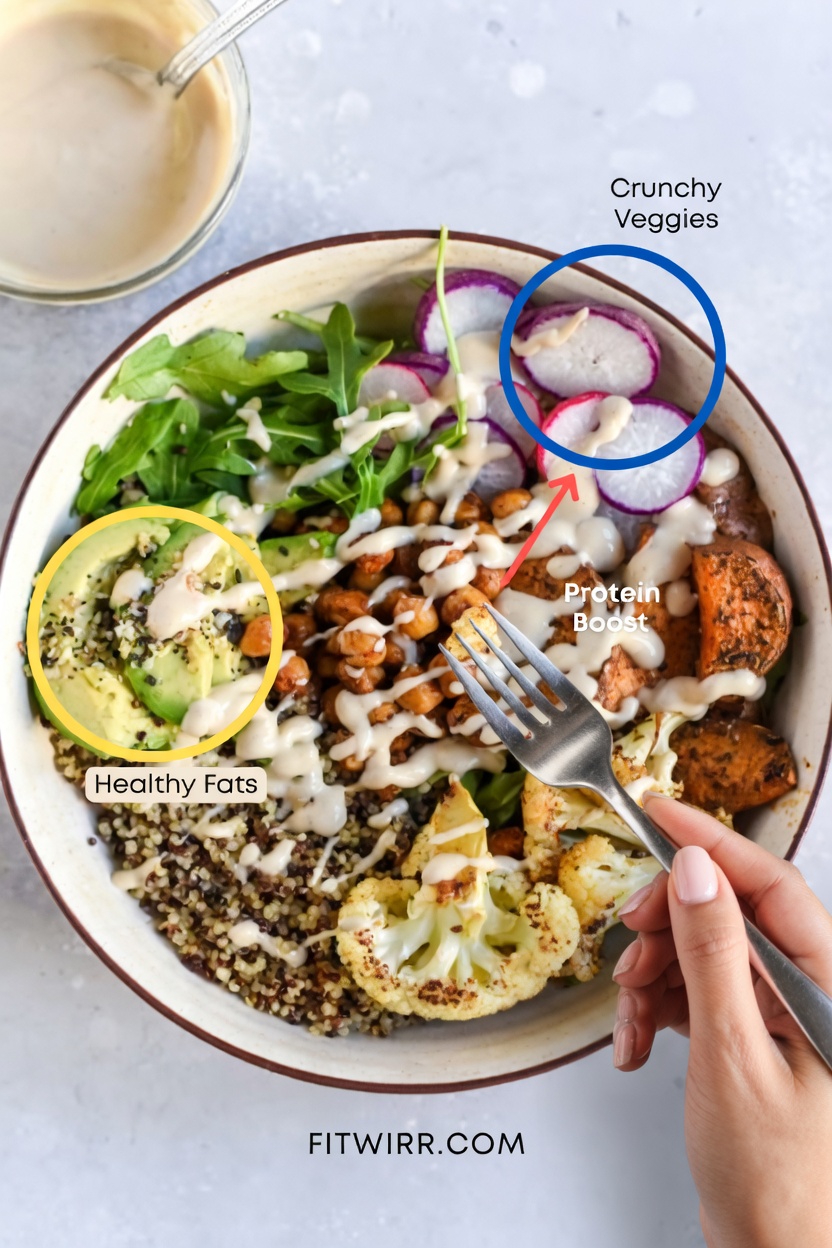 This Mediterranean Chickpea Quinoa Bowl Is Packed With Protein and Fiber