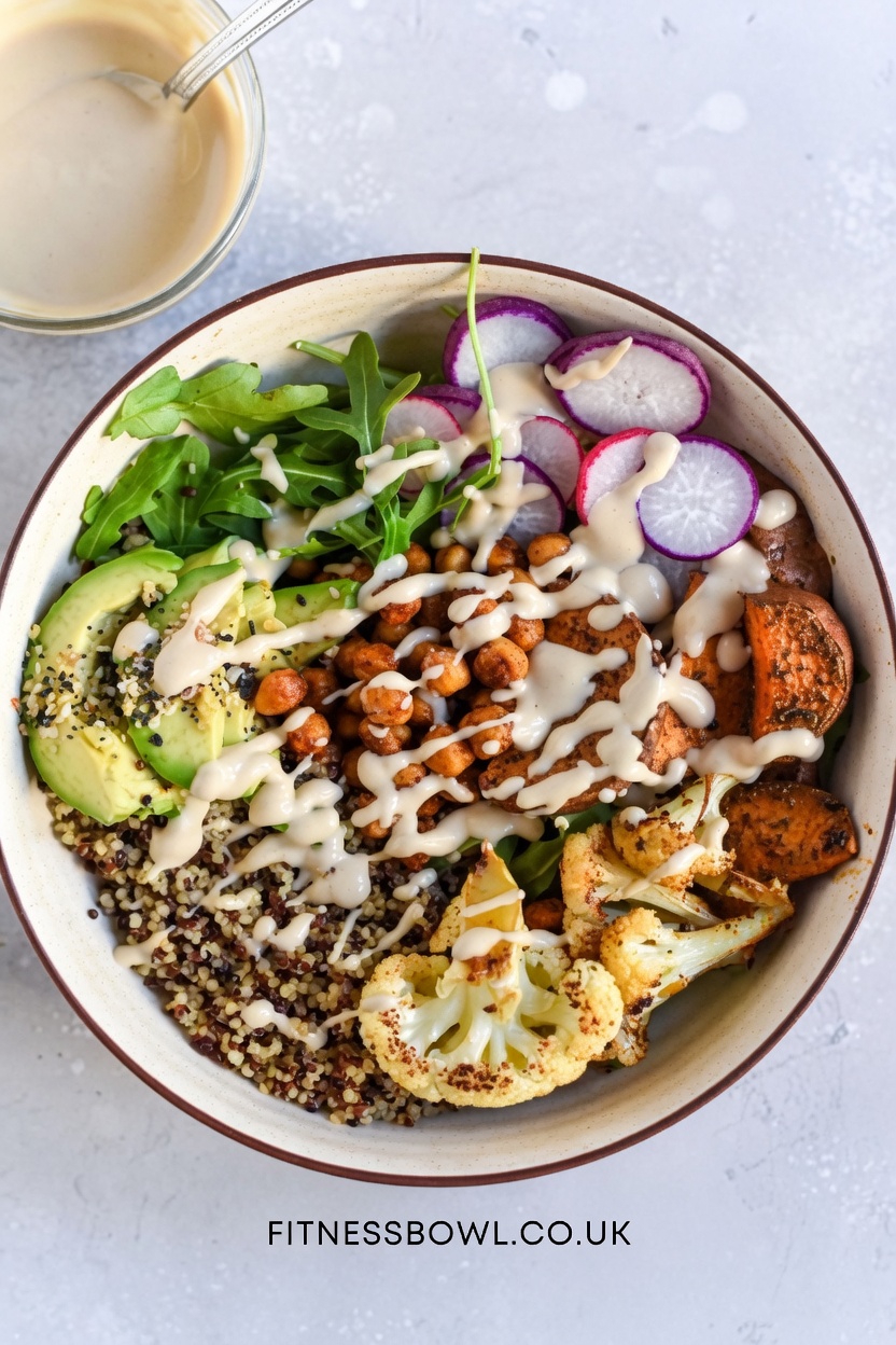 This Mediterranean Chickpea Quinoa Bowl Is Packed With Protein and Fiber