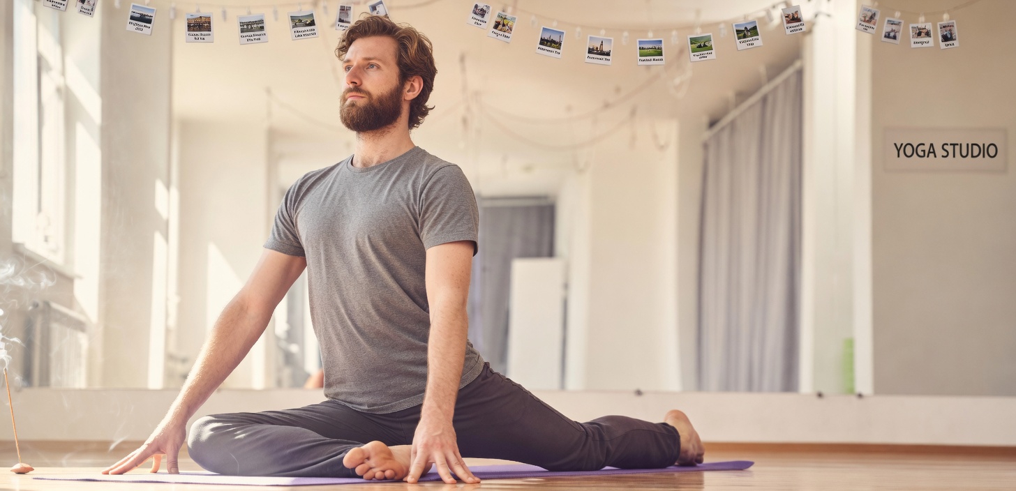 The Half Pigeon Stretch Can Help Men Over 50 Loosen up Tight Hips