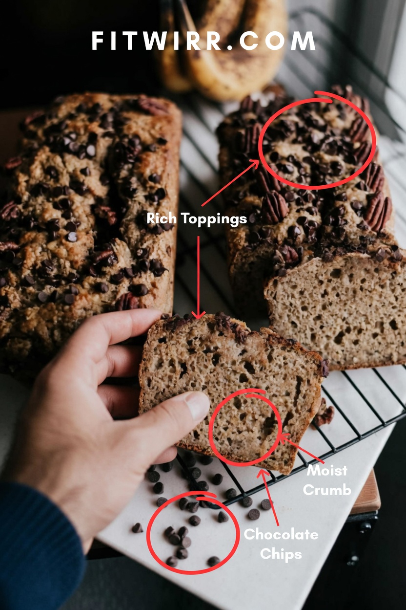 This Brown Butter Chocolate Chip Banana Bread With Pecans Is The Best￼