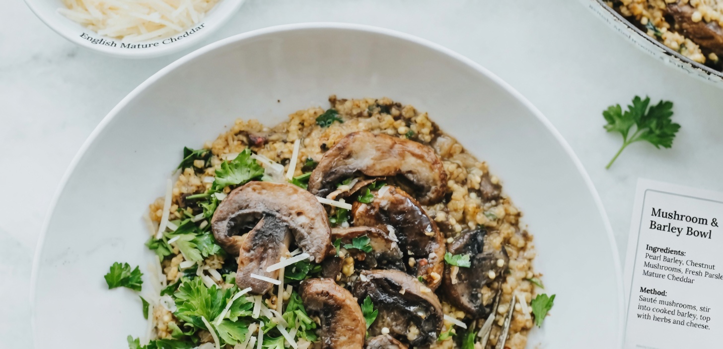 One-Pan Autumn Vegetable and Mushroom Rice Casserole