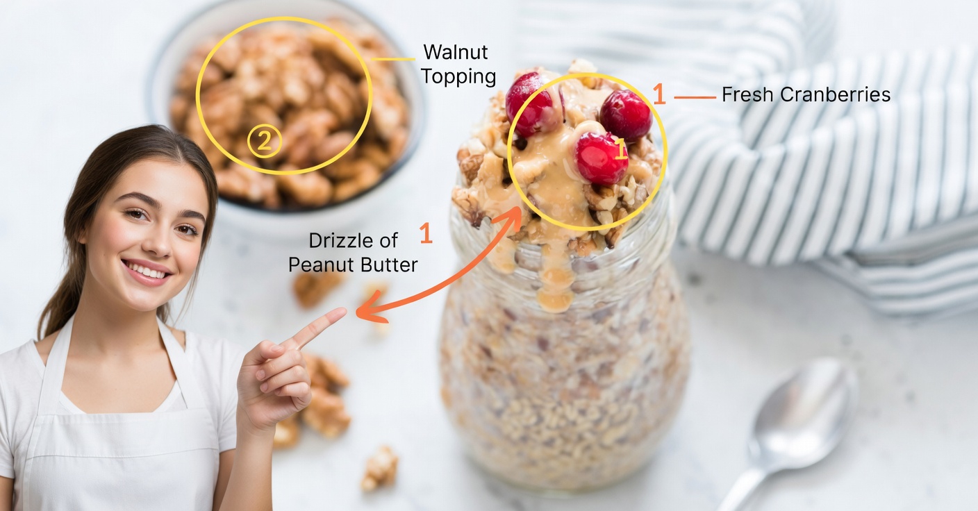 This Delicious and Creamy Peanut Butter Overnight Oats Is Sure To Please