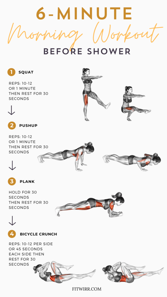 Try This Quick 6-Minute Morning Workout Routine