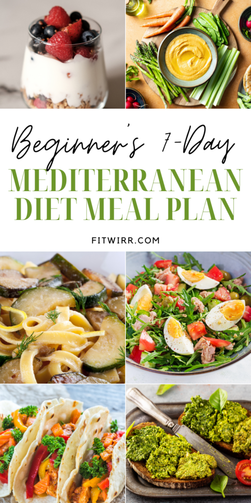 7-Day Mediterranean Diet Meal Plan (Recipes) For Beginners