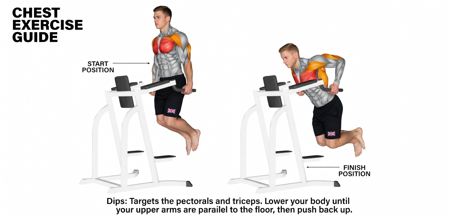13 Best Science-Backed Chest Exercises for Huge Pecs