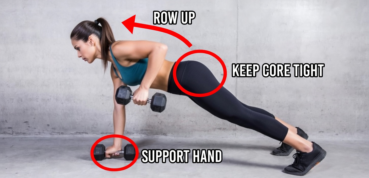 The Only Dumbbell Back Workout You’ll Ever Need