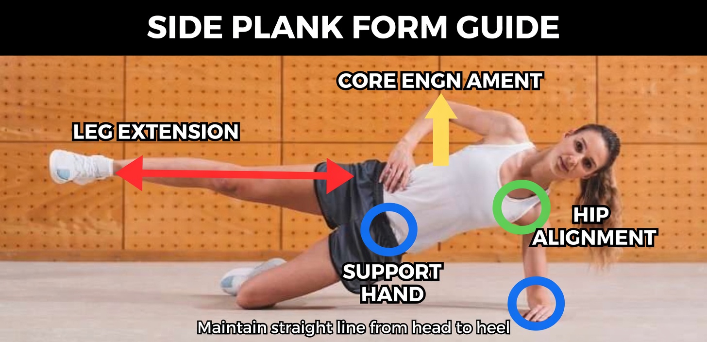 How to Do a Side Plank With Proper Form + Common Mistakes to Avoid