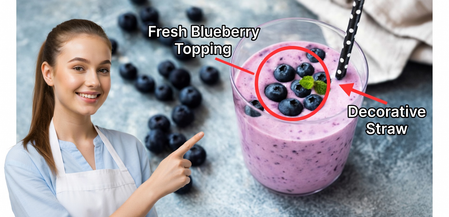 This Blueberry Smoothie Is Full of Longevity-promoting Nutrients