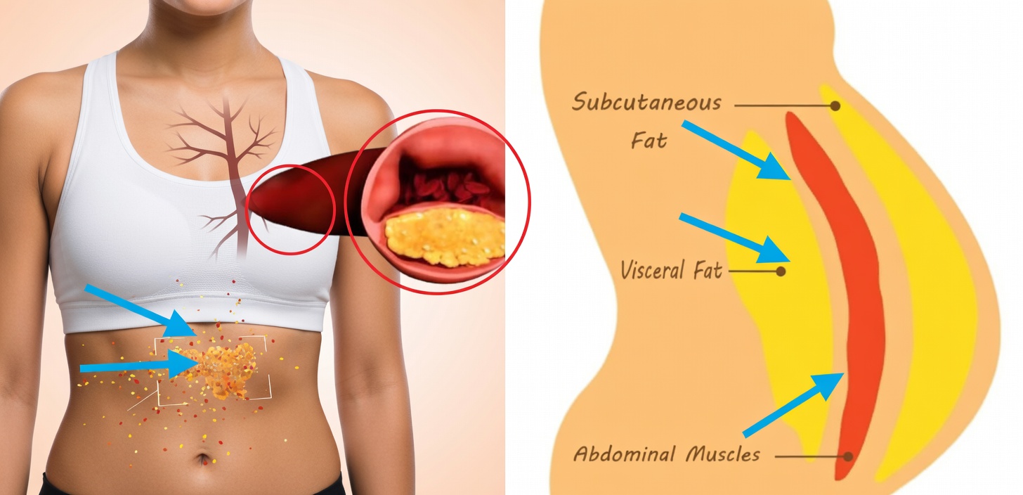 Five Simple Tips to Lose Visceral Fat