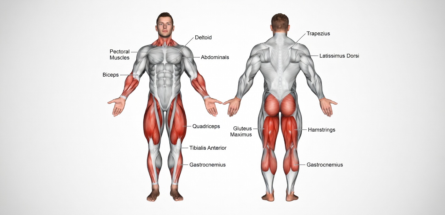 3-Day Workout Split: The Best Muscle-Building Full-Body Workout Plan