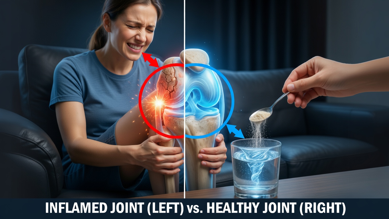 That creaking sound in your knees is often a sign your body is missing something — and the fix may already be in your kitchen