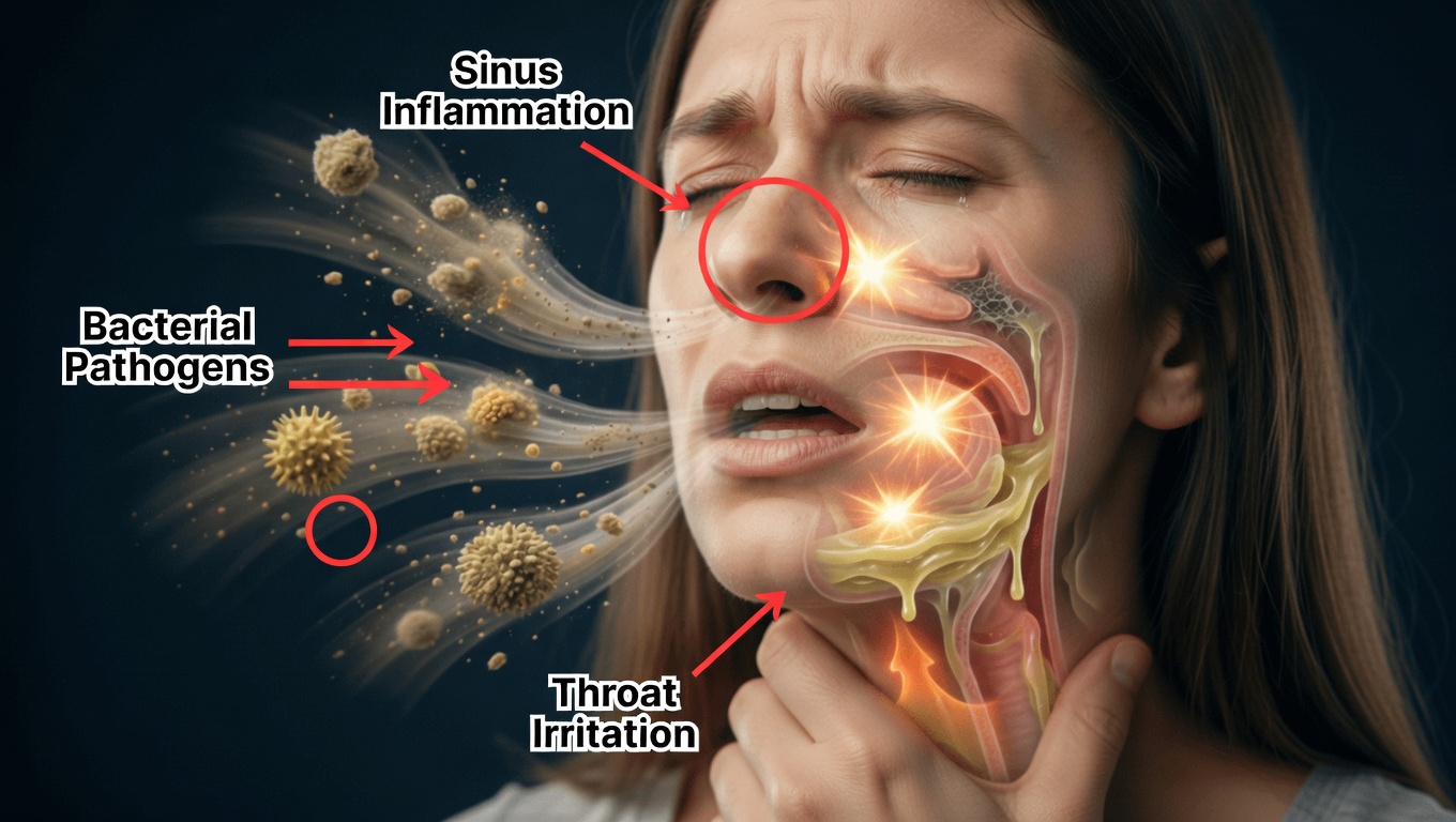 If that mucus in your throat keeps coming back no matter what you try, there may be 4 hidden reasons your body keeps producing it