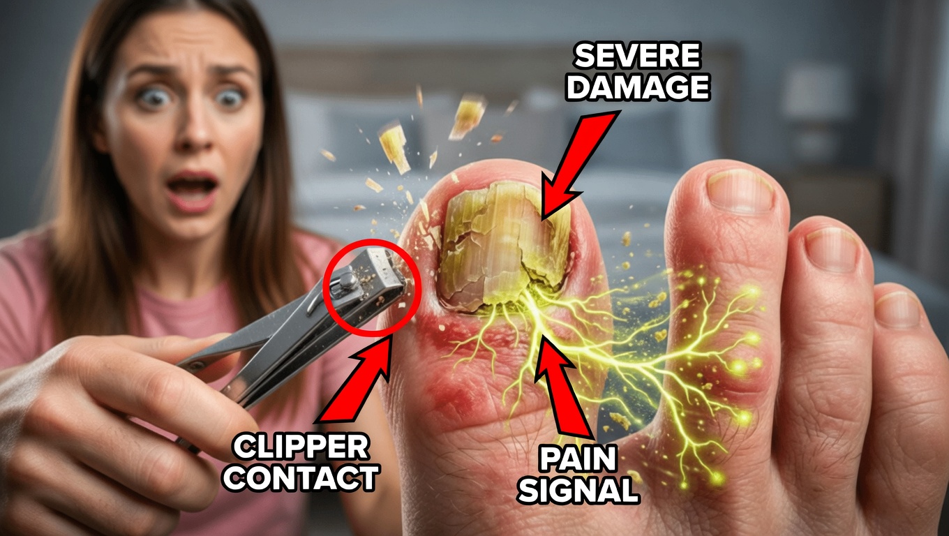 If your toenails are yellow, thick, or crumbling, doctors say it may be spreading right now — and most home treatments only address half the problem