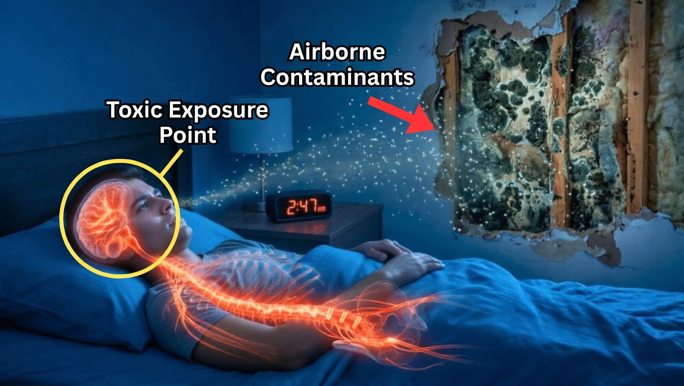 Toxic mold can hide inside your home for years and the earliest warning signs it is already affecting your body are not what most people expect