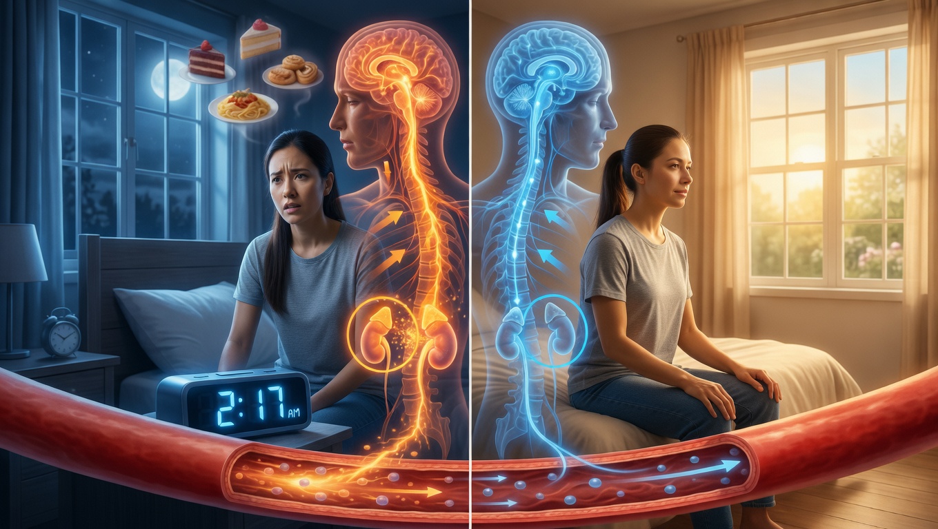 A doctor explained exactly why you wake up between 2 and 3 am every night and the fix takes less than a week