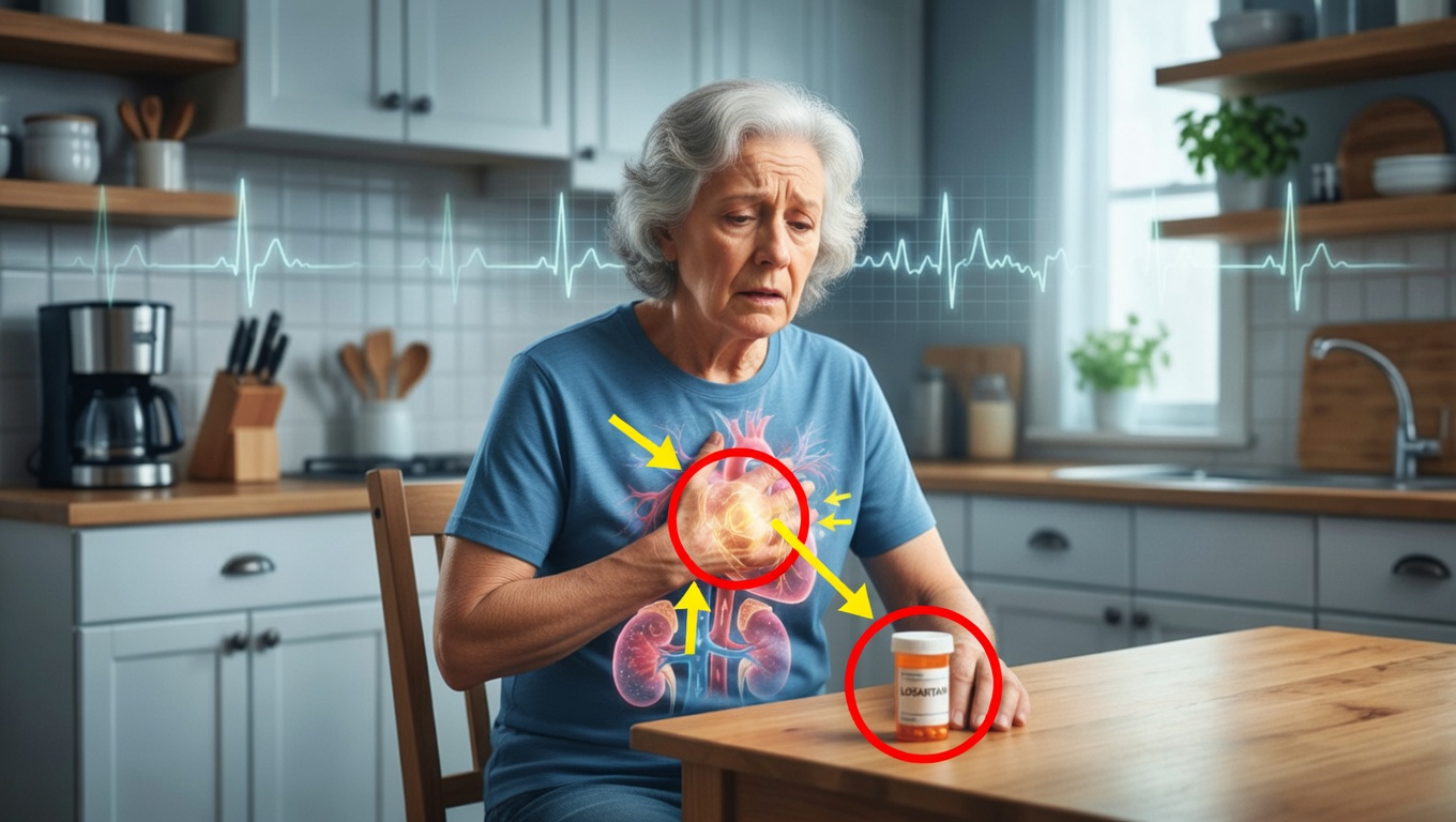 Millions take Losartan for blood pressure every day and most have no idea about these 7 lesser known side effects their doctor never told them