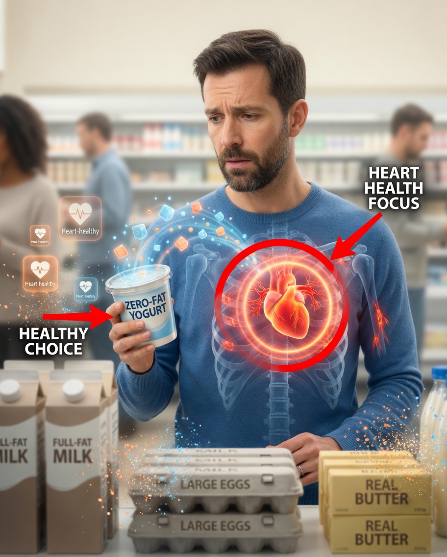 Most people avoid cholesterol to protect their heart but this cardiologist says 5 common foods are doing far more damage than cholesterol ever does