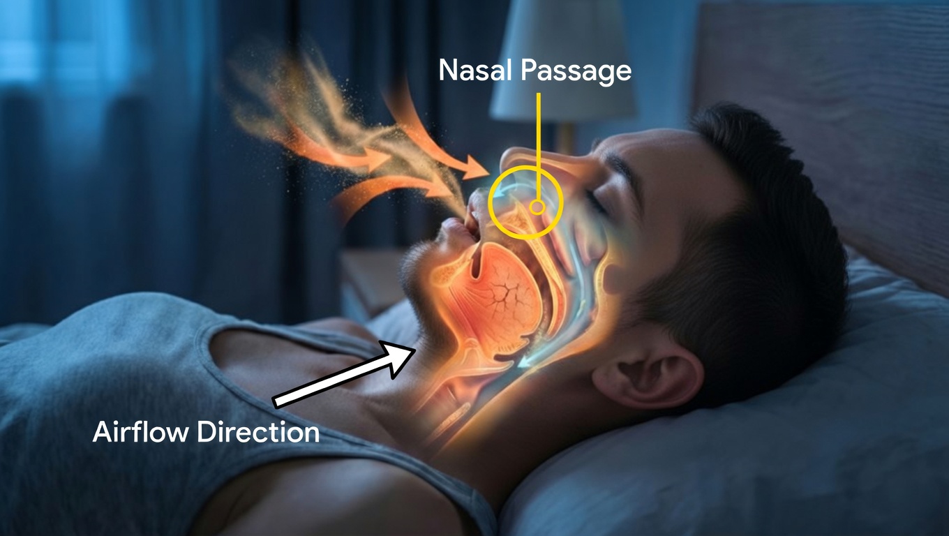 A doctor says waking up with a dry mouth is not just about being thirsty and most people are completely missing what is really happening