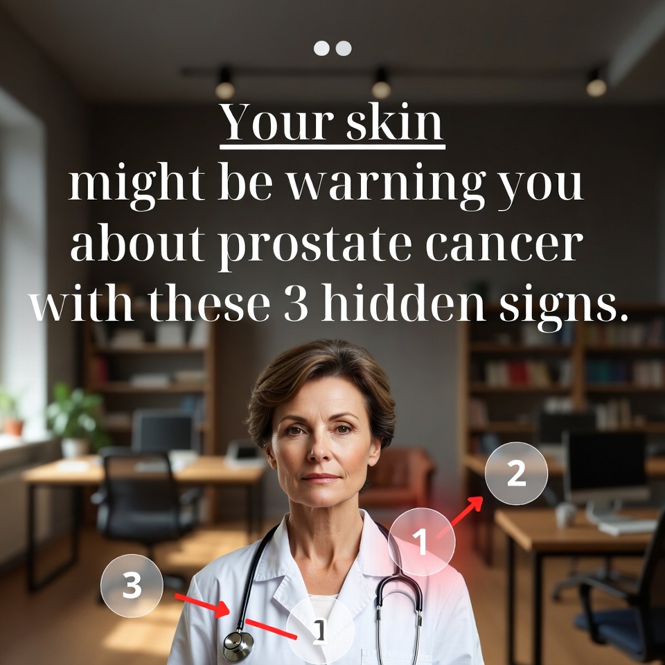 Your skin might be warning you about prostate cancer with these 3 hidden signs