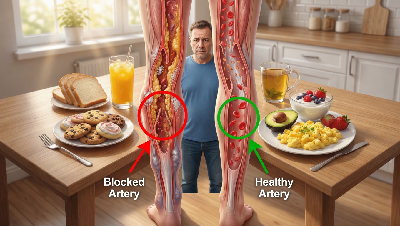 Your morning habit secretly damaging veins? 1 swap cleanses blood