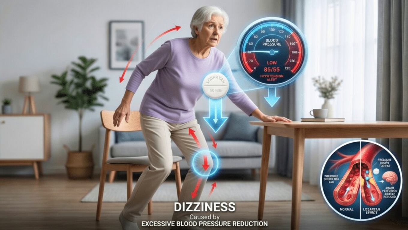 12 losartan side effects (and what causes them)