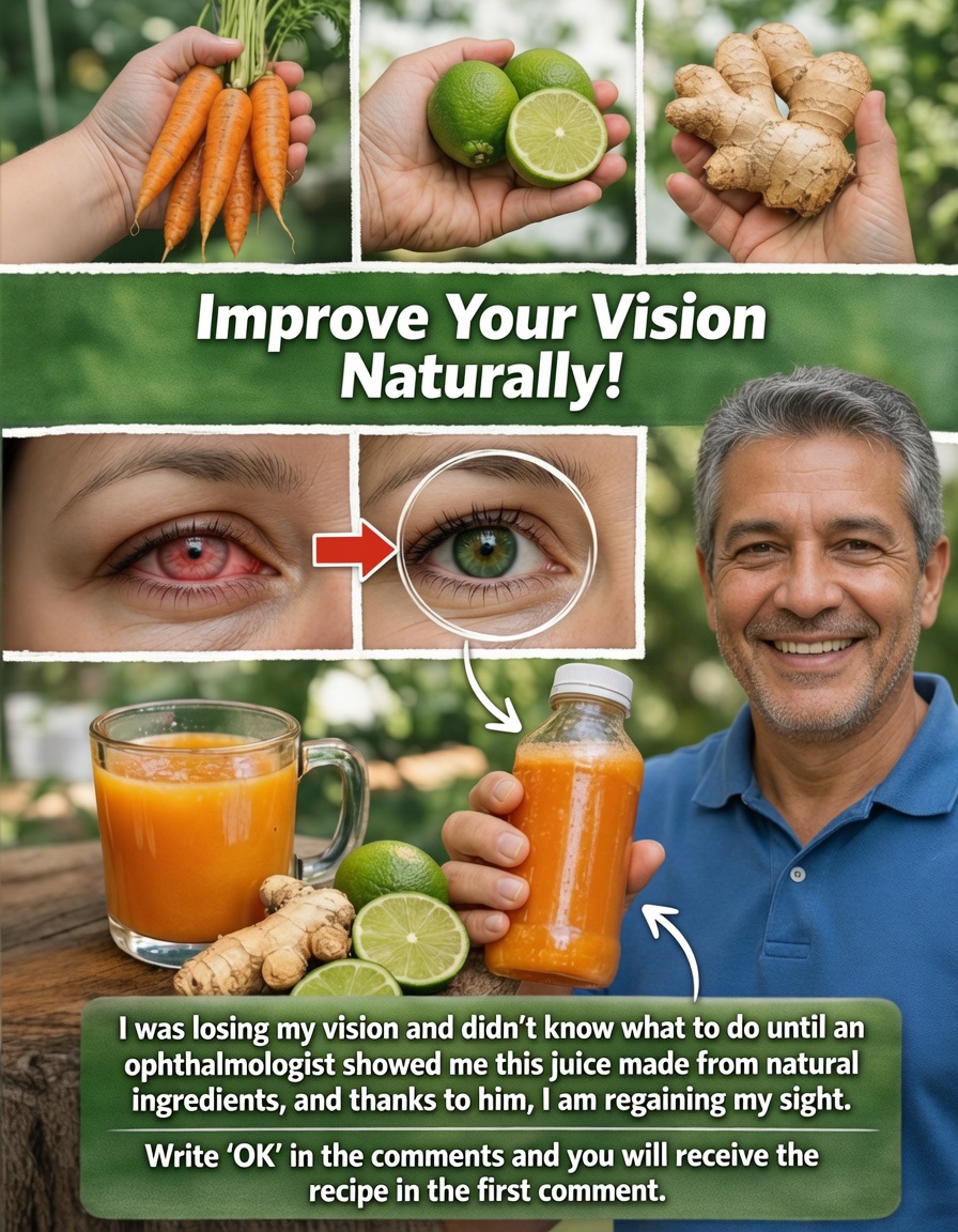 How to Naturally Restore Vision with a Simple Juice Recipe