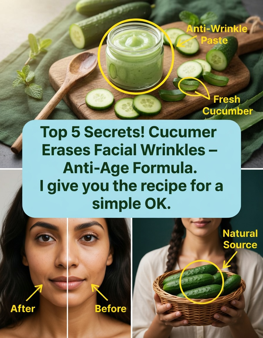 The 5 Secrets of Cucumber: The Natural Ingredient That Could Transform Your Skin (and Its Real Benefits)
