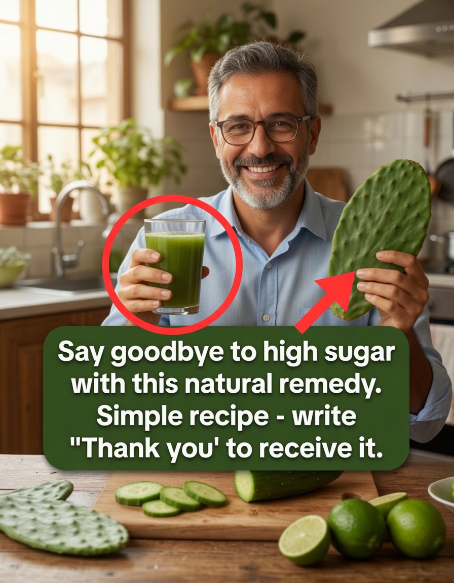 Lemon and Nopal Drink