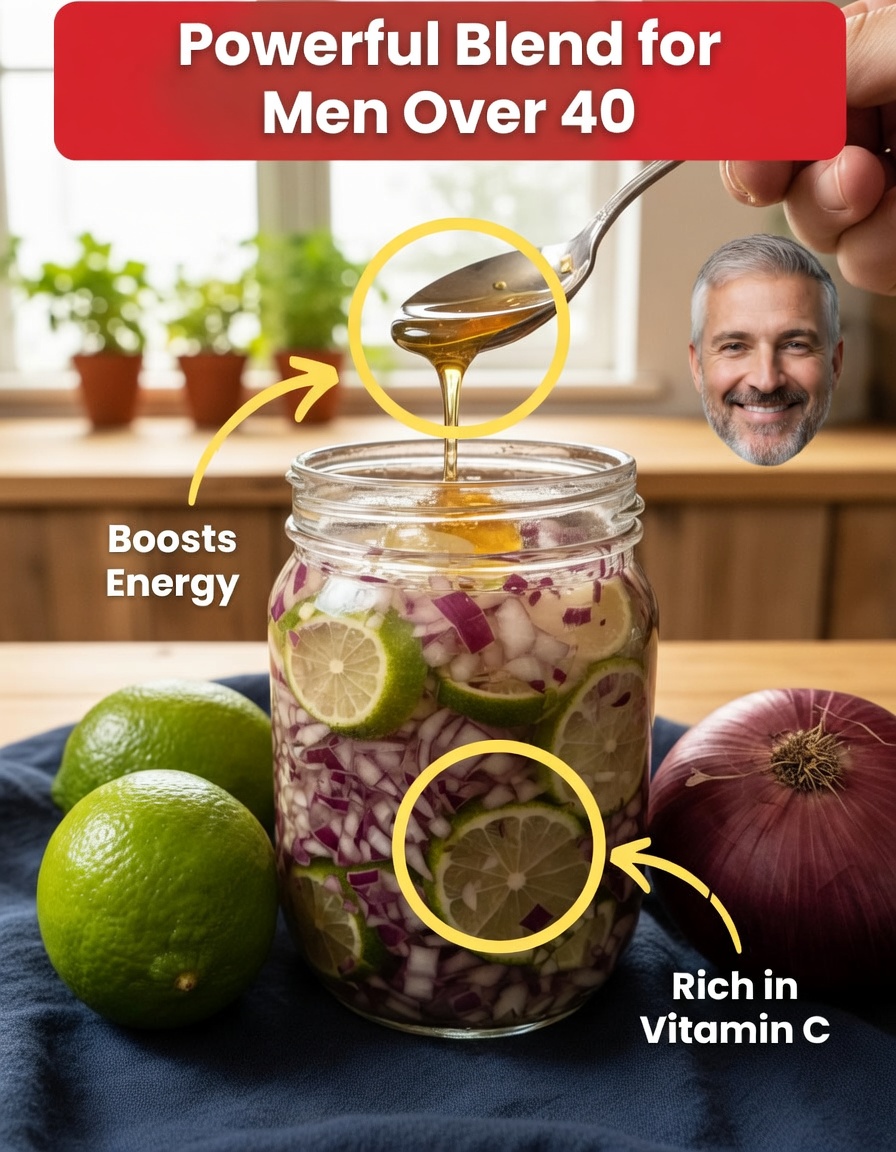 Nighttime Vigor and Immunity Elixir: Onion, Honey, Lemon, and Garlic