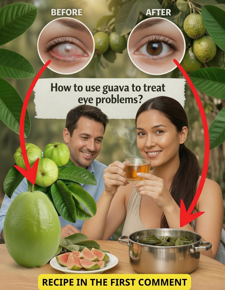 👁️ How to Use Guava to Take Care of Your Eyes: A Natural Method That Draws Attention