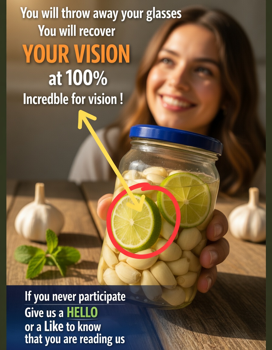 The home remedy that strengthens your vision and cleans your eyes from the inside.